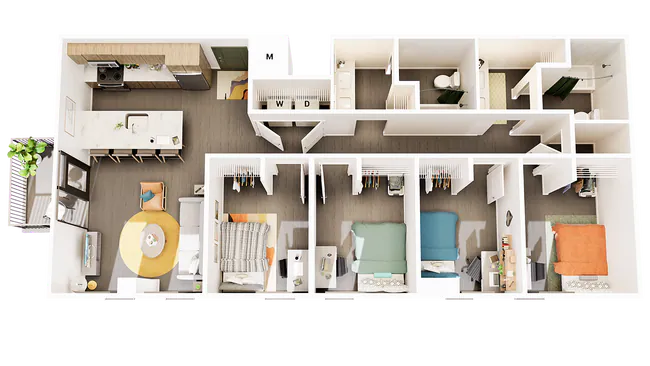 Unit Standard Standard floor plan